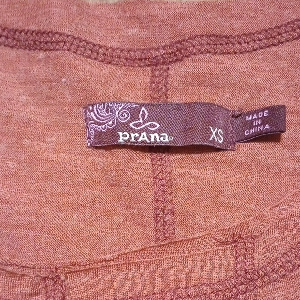 Prana Women's Long Sleeve Top in Rosewood - Picture 3 of 7